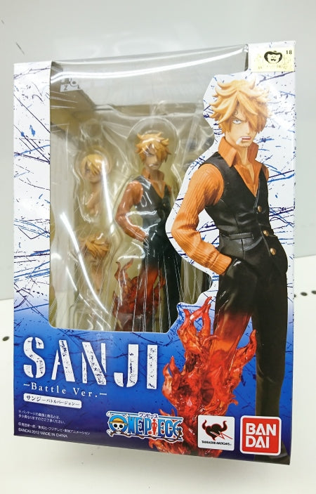 【中古】【未開封】フィギュアーツZERO サンジ-Battle Ver.- 「ワンピース」＜フィギュア＞（代引き不可）6513