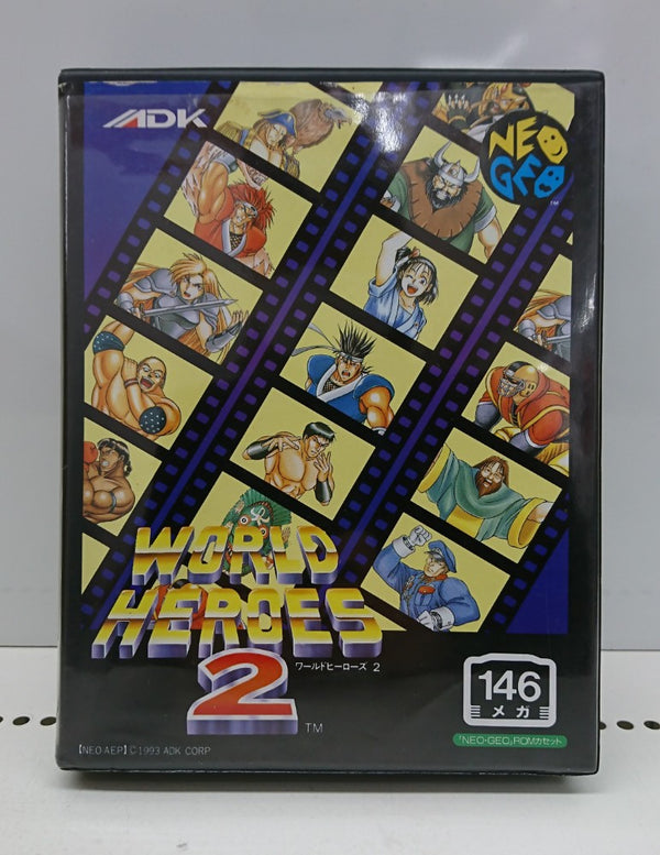 【中古】【開封品】ネオジオソフト ワールドヒーローズ2(ROMカセット)＜レトロゲーム＞（代引き不可）6513