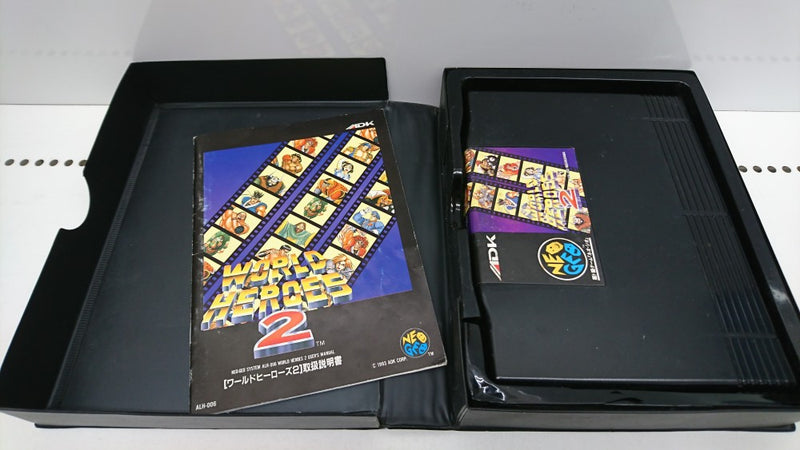 【中古】【開封品】ネオジオソフト ワールドヒーローズ2(ROMカセット)＜レトロゲーム＞（代引き不可）6513