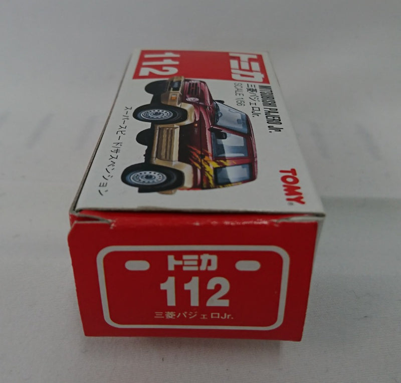 【中古】【開封品】1/56 三菱 パジェロJr.「トミカ No.112」＜おもちゃ＞（代引き不可）6513