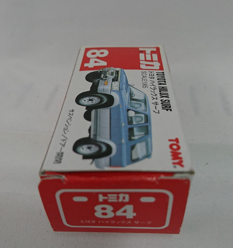 【中古】【開封品】1/65 トヨタ ハイラックス サーフ(スカイブルー/赤箱) 「トミカ No.84」＜おもちゃ＞（代引き不可）6513