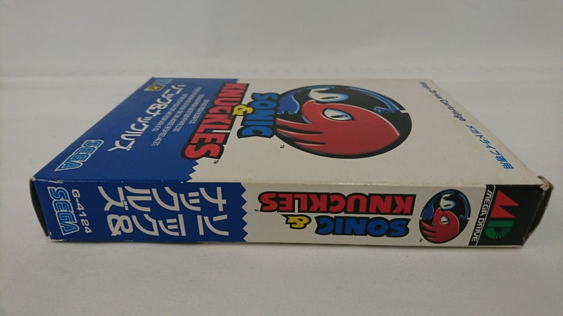 希少品　メガドライブ　ソニック＆ナックルズ　セガ　SEGA ソニック&ナックルズ｜メガドライブ (MD)｜セガ｜レトロゲーム