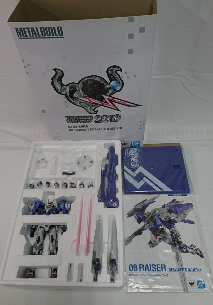 【中古】【開封品】METAL BUILD ダブルオーライザー デザイナーズブルーVer. 「機動戦士ガンダム00(ダブルオー)」＜フィギュア＞（代引き不可）6513