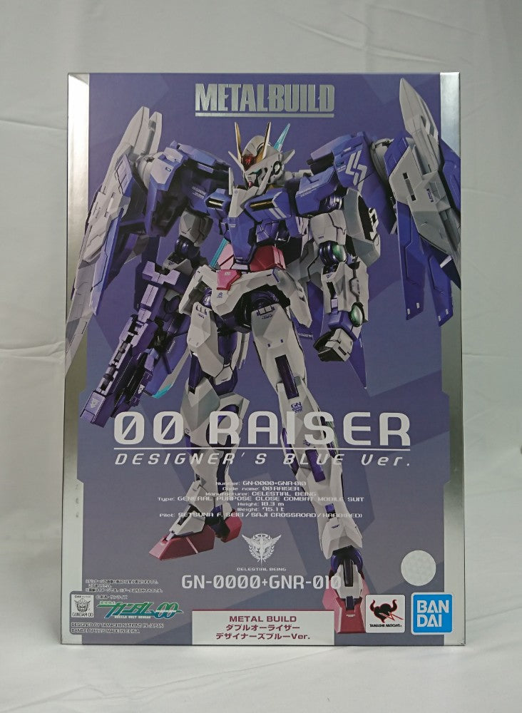 【中古】【開封品】METAL BUILD ダブルオーライザー デザイナーズブルーVer. 「機動戦士ガンダム00(ダブルオー)」＜フィギュア＞（代引き不可）6513