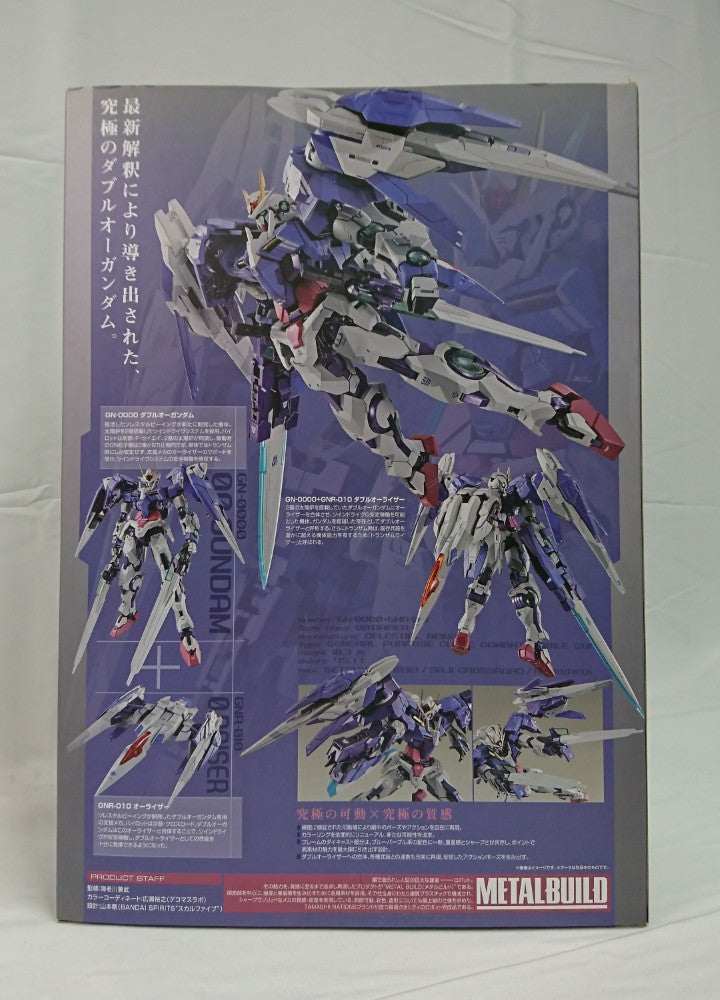 【中古】【開封品】METAL BUILD ダブルオーライザー デザイナーズブルーVer. 「機動戦士ガンダム00(ダブルオー)」＜フィギュア＞（代引き不可）6513