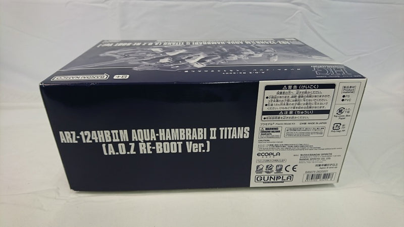 【中古】【未組立】1/144 HG アクア・ハンブラビIIティターンズ仕様「A.O.Z RE-BOOT ガンダム・インレ-くろうさぎのみた夢-」＜プラモデル＞（代引き不可）6513
