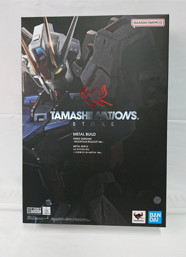 【中古】【未開封】METAL BUILD ストライクガンダム -ヘリオポリス ロールアウト Ver. - 「機動戦士ガンダムSEED」＜フィギュア＞（代引き不可）6513