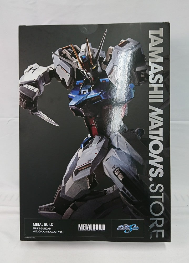 【中古】【未開封】METAL BUILD ストライクガンダム -ヘリオポリス ロールアウト Ver. - 「機動戦士ガンダムSEED」＜フィギュア＞（代引き不可）6513