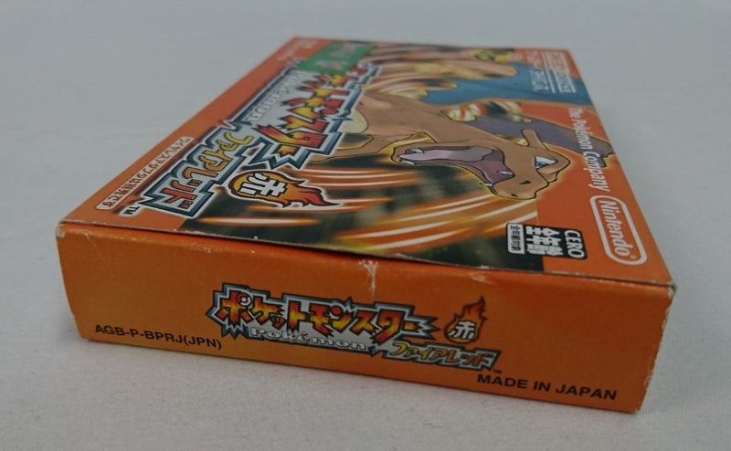 【中古】【開封品】【動作確認済】ゲームボーイアドバンス ソフト ポケットモンスター ファイアレッド＜レトロゲーム＞（代引き不可）6513