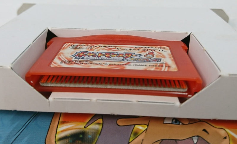 【中古】【開封品】【動作確認済】ゲームボーイアドバンス ソフト ポケットモンスター ファイアレッド＜レトロゲーム＞（代引き不可）6513