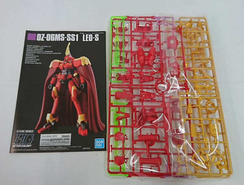 【中古】【未組立】HG 1/144 OZ-06MS-SS1 レオス 「新機動戦記ガンダムW DUAL STORY G-UNIT」[5061859]＜プラモデル＞（代引き不可）6513