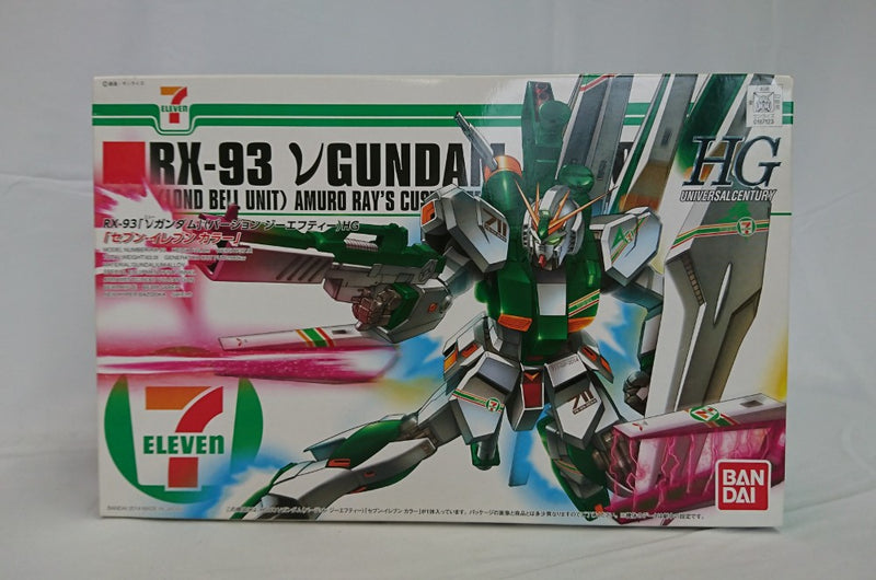 【中古】【未組立】1/144 HGUC RX-93 νガンダム Ver.GFT セブン-イレブンカラー「機動戦士ガンダム 逆襲のシャア」[0176949]＜プラモデル＞（代引き不可）6513