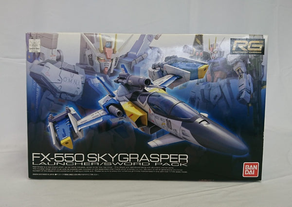 【中古】【未組立】1/144 RG FX550 スカイグラスパー ランチャー/ソードパック 「機動戦士ガンダムSEED」＜プラモデル＞（代引き不可）6513