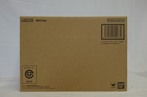 【中古】【未開封】METAL BUILD ガンダムアストレイ ゴールドフレーム(オルタナティブストライク Ver.)＜フィギュア＞（代引き不可）6513
