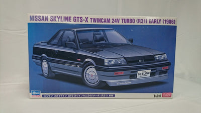 【中古】【未組立】1/24 ニッサン スカイライン GTS-X R31 [20428]＜プラモデル＞（代引き不可）6513