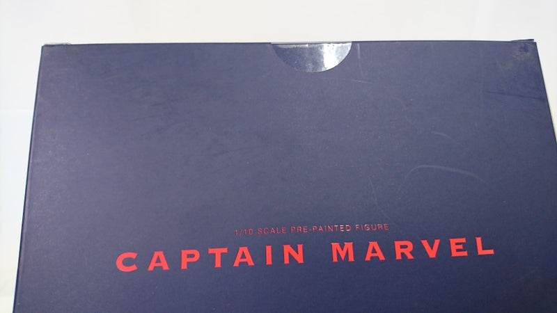 【中古】【未開封】ARTFX PREMIER キャプテン・マーベル 「キャプテン・マーベル」 1/10 PVC製塗装済み簡易組み立てキット＜フィギュア＞（代引き不可）6513