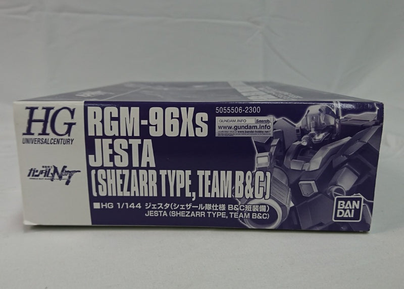 【中古】【未組立】1/144 HG RGX-96X ジェスタ(シェザール隊仕様 B＆C班装備) 「機動戦士ガンダムNT」＜プラモデル＞（代引き不可）6513