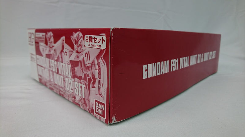 【中古】【未組立】1/144 HG ガンダム F91 ヴァイタル 1号機＆2号機セット(2機セット) 「機動戦士ガンダムF91プリクエル」＜プラモデル＞（代引き不可）6513