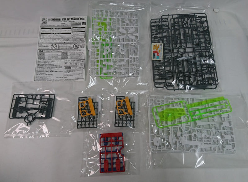 【中古】【未組立】1/144 HG ガンダム F91 ヴァイタル 1号機＆2号機セット(2機セット) 「機動戦士ガンダムF91プリクエル」＜プラモデル＞（代引き不可）6513