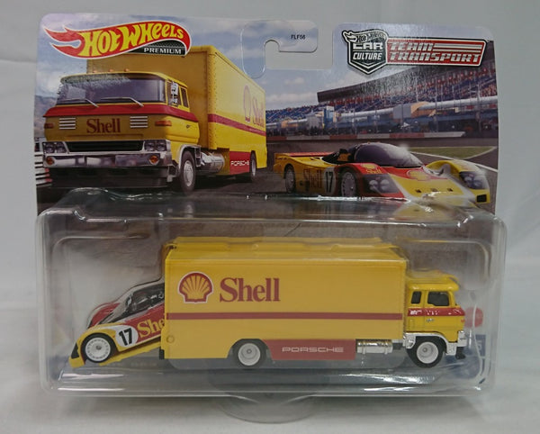 【中古】【未開封】1/64 トランスポーター：サクラ・スプリンター 積載車両：ポルシェ 962 「Hot Wheels 」＜コレクターズアイテム＞（代引き不可）6513