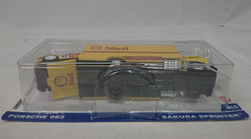 【中古】【未開封】1/64 トランスポーター：サクラ・スプリンター 積載車両：ポルシェ 962 「Hot Wheels 」＜コレクターズアイテム＞（代引き不可）6513