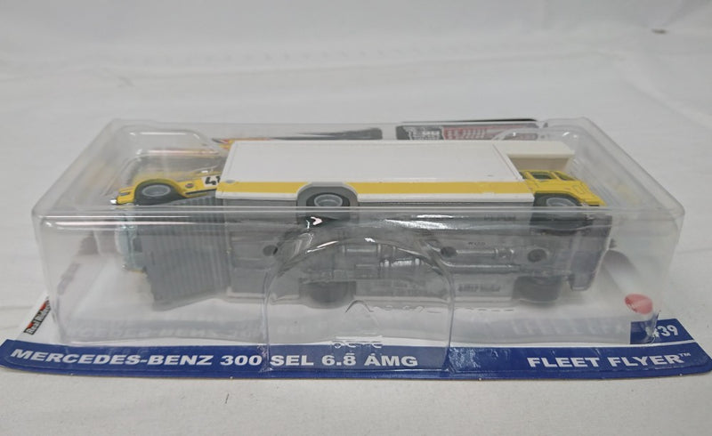 【中古】【未開封】1/64 トランスポーター：メルセデス・ベンツ 300 SEL 6.8 AMG 「Hot Wheels」＜コレクターズアイテム＞（代引き不可）6513