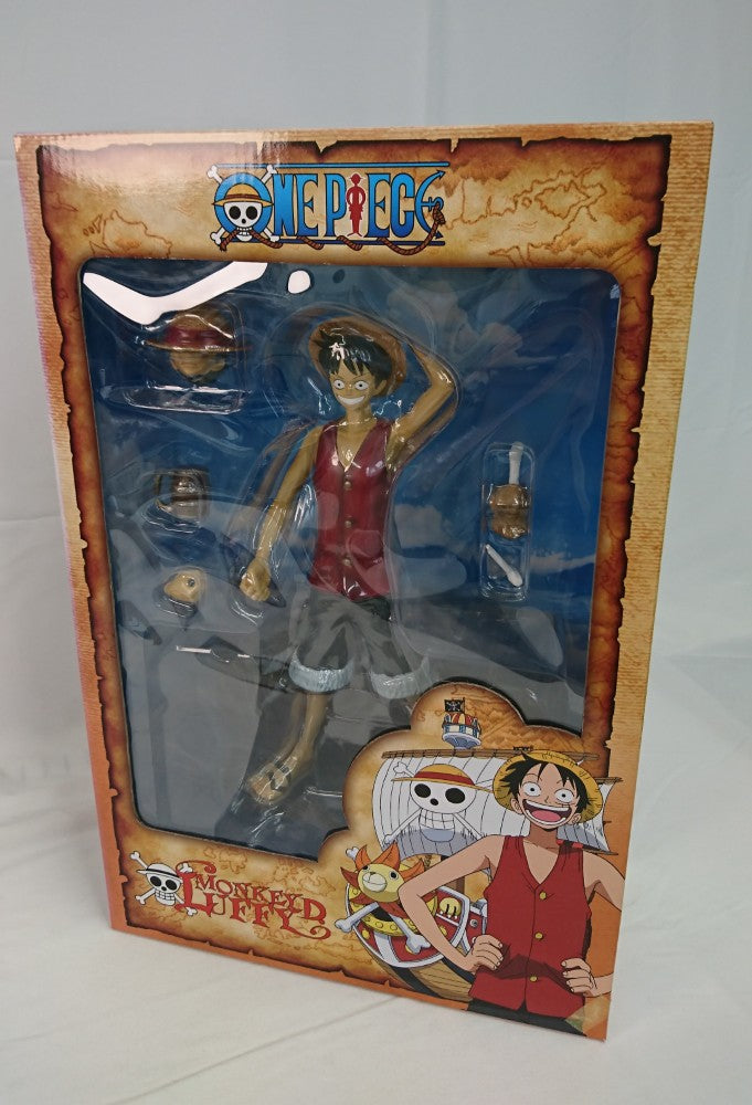 【中古】【未開封】ワンピース PVC スタチュー モンキー・D・ルフィー ヨーロッパ限定バージョン＜フィギュア＞（代引き不可）6513
