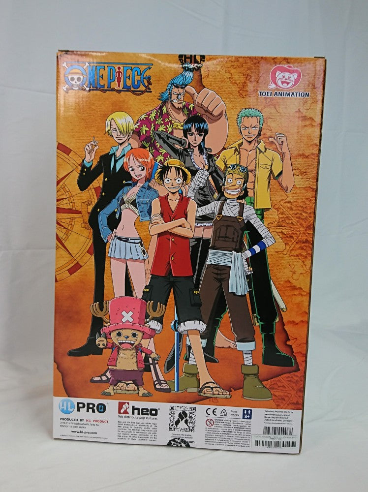 【中古】【未開封】ワンピース PVC スタチュー モンキー・D・ルフィー ヨーロッパ限定バージョン＜フィギュア＞（代引き不可）6513