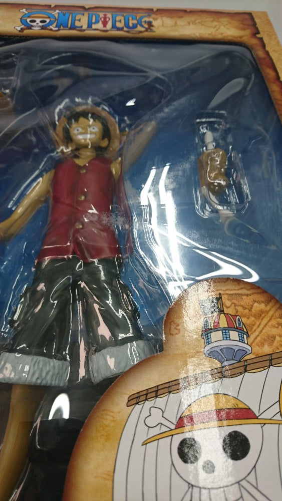 【中古】【未開封】ワンピース PVC スタチュー モンキー・D・ルフィー ヨーロッパ限定バージョン＜フィギュア＞（代引き不可）6513