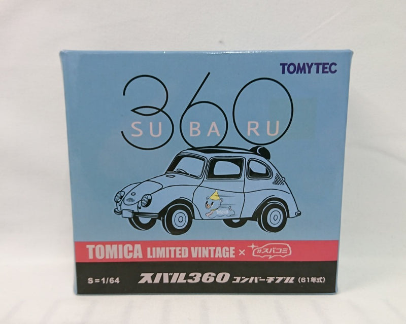 【中古】【開封品】1/64 TLV×スバコミ スバル360コンバーチブル 「トミカリミテッドヴィンテージNEO」 [300533]＜おもちゃ＞（代引き不可）6513