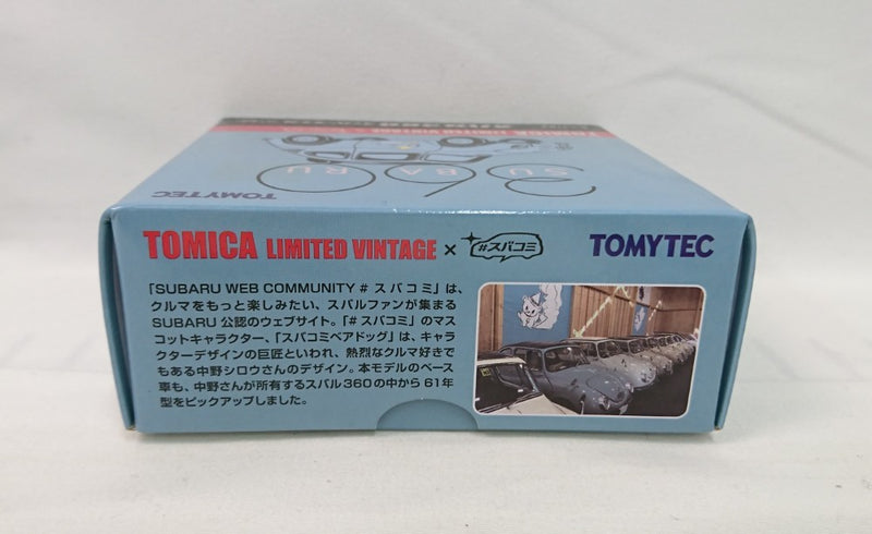 【中古】【開封品】1/64 TLV×スバコミ スバル360コンバーチブル 「トミカリミテッドヴィンテージNEO」 [300533]＜おもちゃ＞（代引き不可）6513