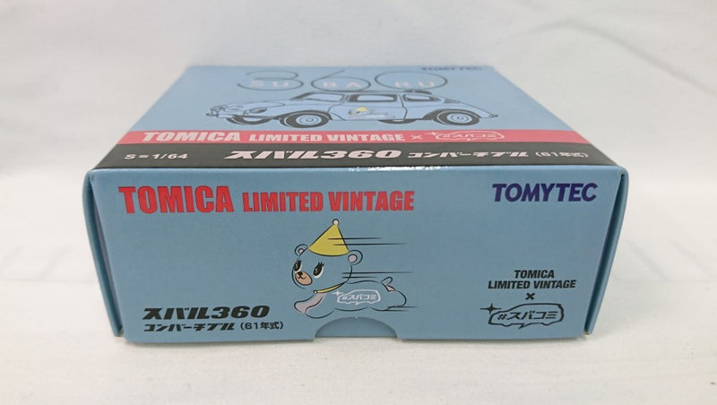 【中古】【開封品】1/64 TLV×スバコミ スバル360コンバーチブル 「トミカリミテッドヴィンテージNEO」 [300533]＜おもちゃ＞（代引き不可）6513