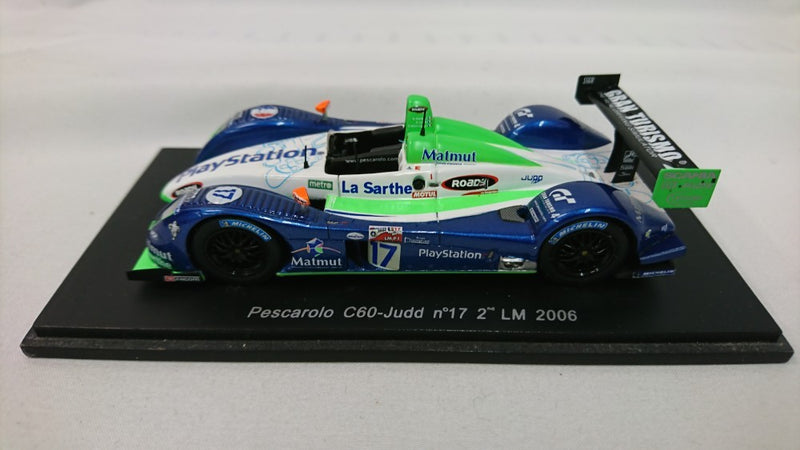 【中古】【開封品】1/43 Porsche C60-Judd 2nd LM 2006 PlayStation
