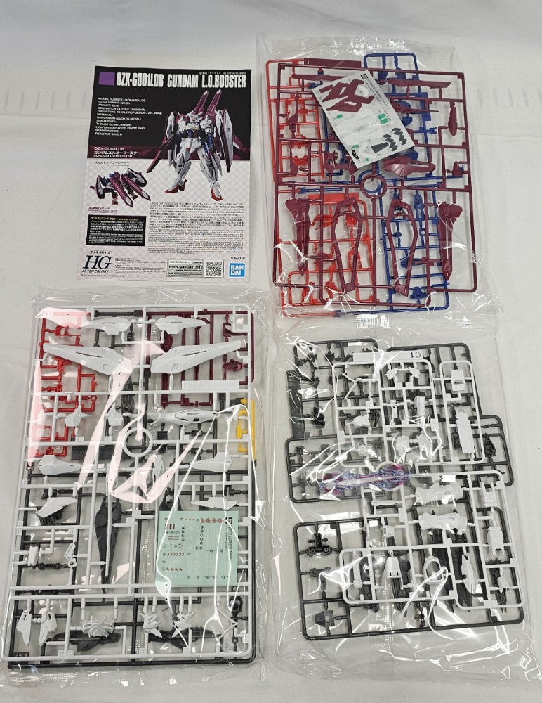 【中古】【未組立】1/144 HG OZX-GU01LOB ガンダムエルオーブースター 「新機動戦記ガンダムW DUAL STORY G-UNIT」 [506930]＜プラモデル＞（代引き不可）6513