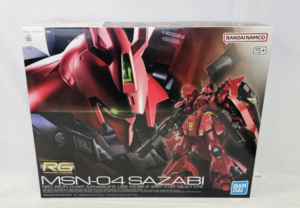 【中古】【未組立】1/144 RG MSN-04 サザビー 「機動戦士ガンダム 逆襲のシャア」 [5061605]＜プラモデル＞（代引き不可）6513