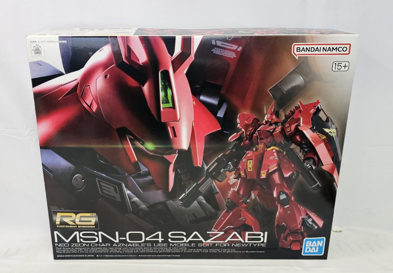 【中古】【未組立】1/144 RG MSN-04 サザビー 「機動戦士ガンダム 逆襲のシャア」 [5061605]＜プラモデル＞（代引き不可）6513