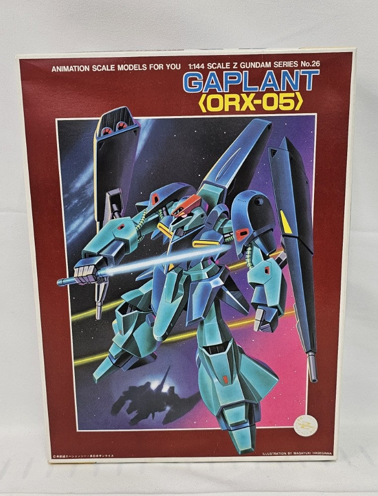 【中古】【未組立】1/144 ORX-05 ギャプラン 「機動戦士Zガンダム」 シリーズNo.26＜フィギュア＞（代引き不可）6513