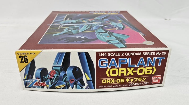 【中古】【未組立】1/144 ORX-05 ギャプラン 「機動戦士Zガンダム」 シリーズNo.26＜フィギュア＞（代引き不可）6513