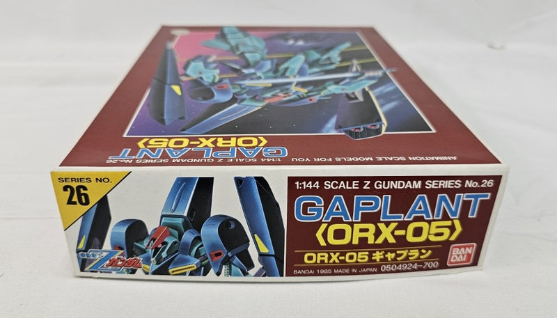 【中古】【未組立】1/144 ORX-05 ギャプラン 「機動戦士Zガンダム」 シリーズNo.26＜フィギュア＞（代引き不可）6513