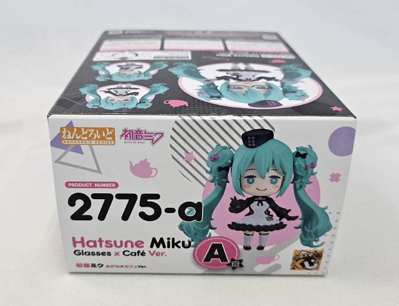 中古】【未開封】ねんどろいど 初音ミク めがね×カフェVer. 「グッスマ