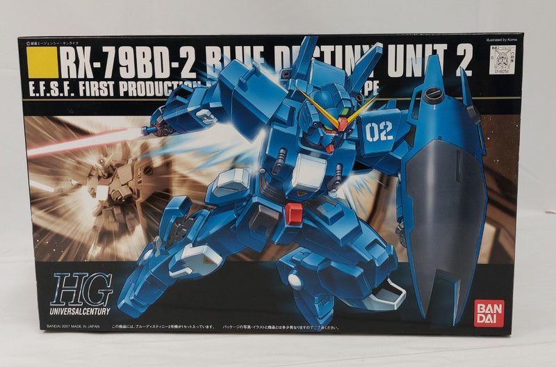 プラモデル ガンダム　HG イフリート　ブルーディスティニー　　他　ジャンク 中古】【未組立】1/144 HGUC RX-79BD-2 ブルーディスティニー2号機