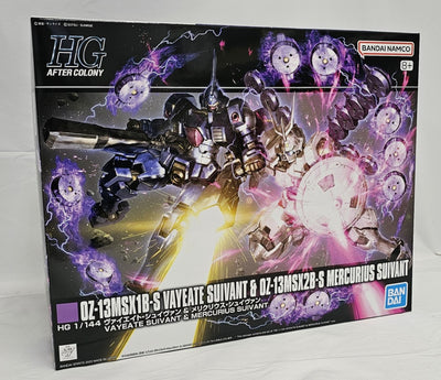 【中古】【未組立】1/144 HG OZ-13MSX1B-S ヴァイエイト・シュイヴァン ＆ OZ-13MSX2B-S メリクリウス・...