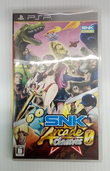 【中古】【箱説あり】ＰＳＰソフト　ＳＮＫ　アーケードクラシックス　ゼロ＜レトロゲーム＞（代引き不可）6514