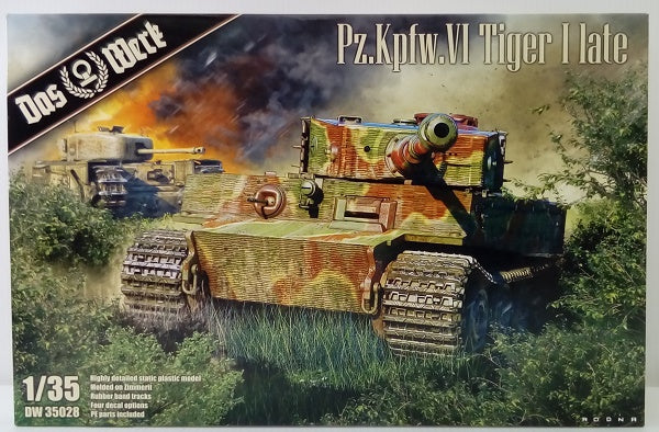 【中古】【未組立品】1/35 VI号戦車 ティーガーI 後期型 Sd.Kfz.181 [USCDW35028]＜プラモデル＞（代引き不可）6514