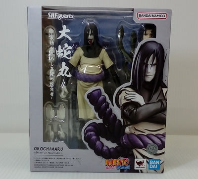 【中古】【開封済】S.H.Figuarts 大蛇丸 -永劫を求めし真理の探究者- 「NARUTO-ナルト- 疾風伝」＜フィギュア＞（代...