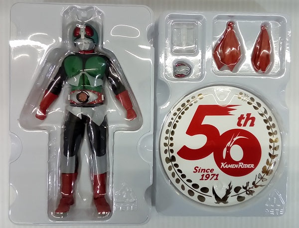 中古】【開封品】S.H.Figuarts(真骨彫製法) 仮面ライダー新2号 50th Anniversary Ver. 「仮面ライダー」