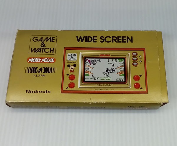 【中古】【開封品】【動作確認済】ゲーム＆ウォッチ　ＭＩＣＫＥＹ　ＭＯＵＳＥ　ＷＩＤＥ　ＳＣＲＥＥＮ＜レトロゲーム＞（代引き不可）6514