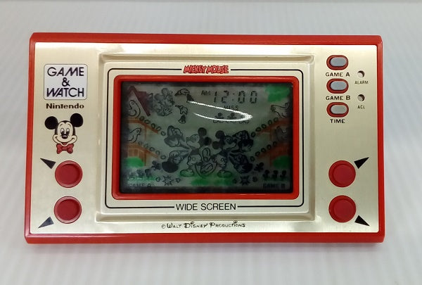 【中古】【開封品】【動作確認済】ゲーム＆ウォッチ　ＭＩＣＫＥＹ　ＭＯＵＳＥ　ＷＩＤＥ　ＳＣＲＥＥＮ＜レトロゲーム＞（代引き不可）6514