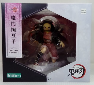 【中古】【開封品】ARTFX J 竈門禰豆子 「鬼滅の刃」 1/8 PVC製塗装済み完成品＜フィギュア＞（代引き不可）6514