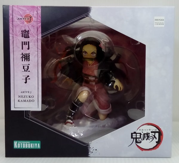 【中古】【開封品】ARTFX J 竈門禰豆子 「鬼滅の刃」 1/8 PVC製塗装済み完成品＜フィギュア＞（代引き不可）6514